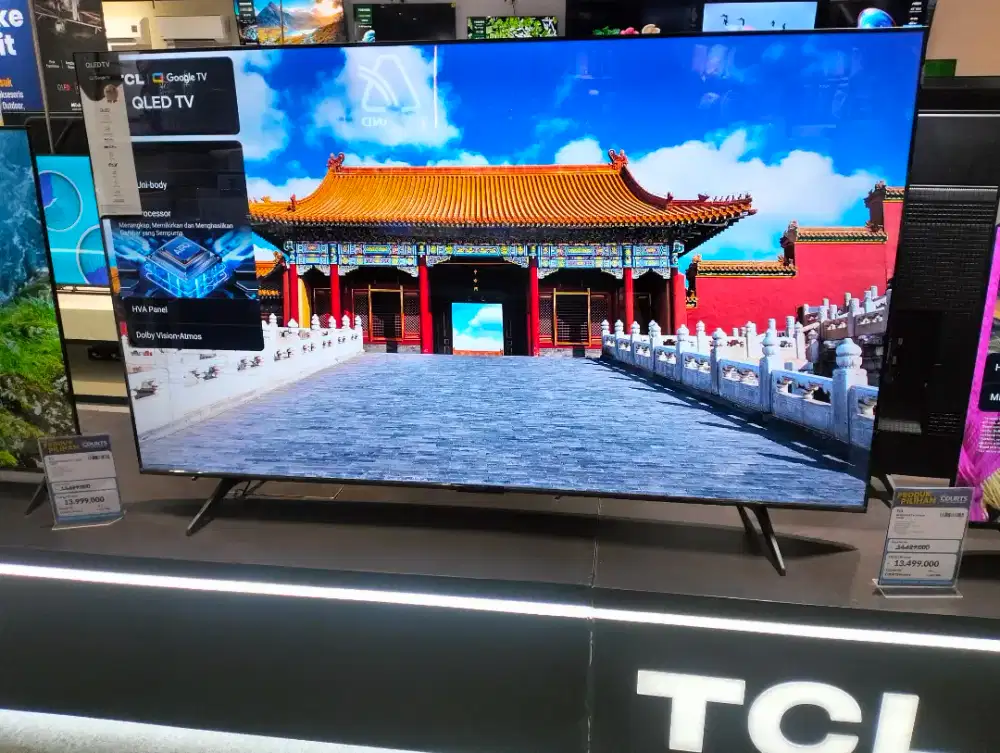 Cicilan TV TCL 75 inci promo 0%