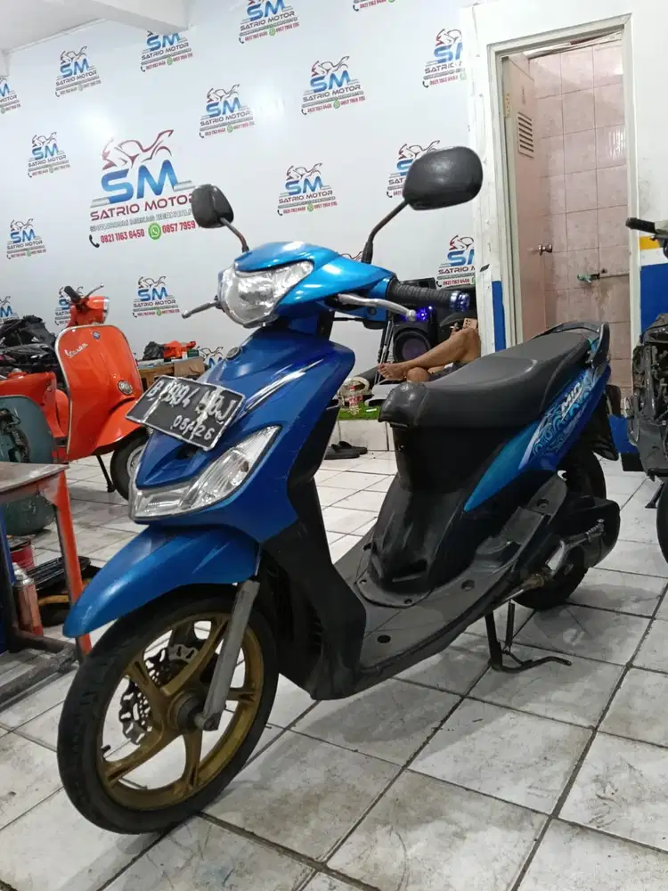 DIJUAL CASH YAMAHA MIO SMILE THN 2011 PAJAK OFF PULES