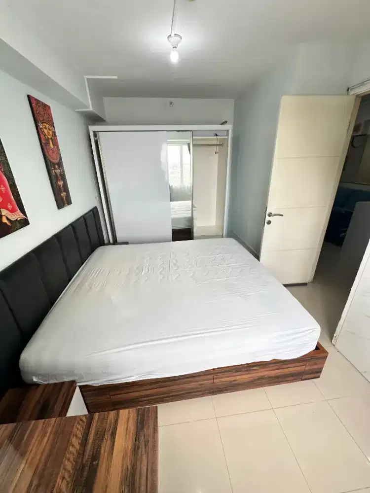 Sewa 2 bedroom furnish siap huni edelweis@bassura city