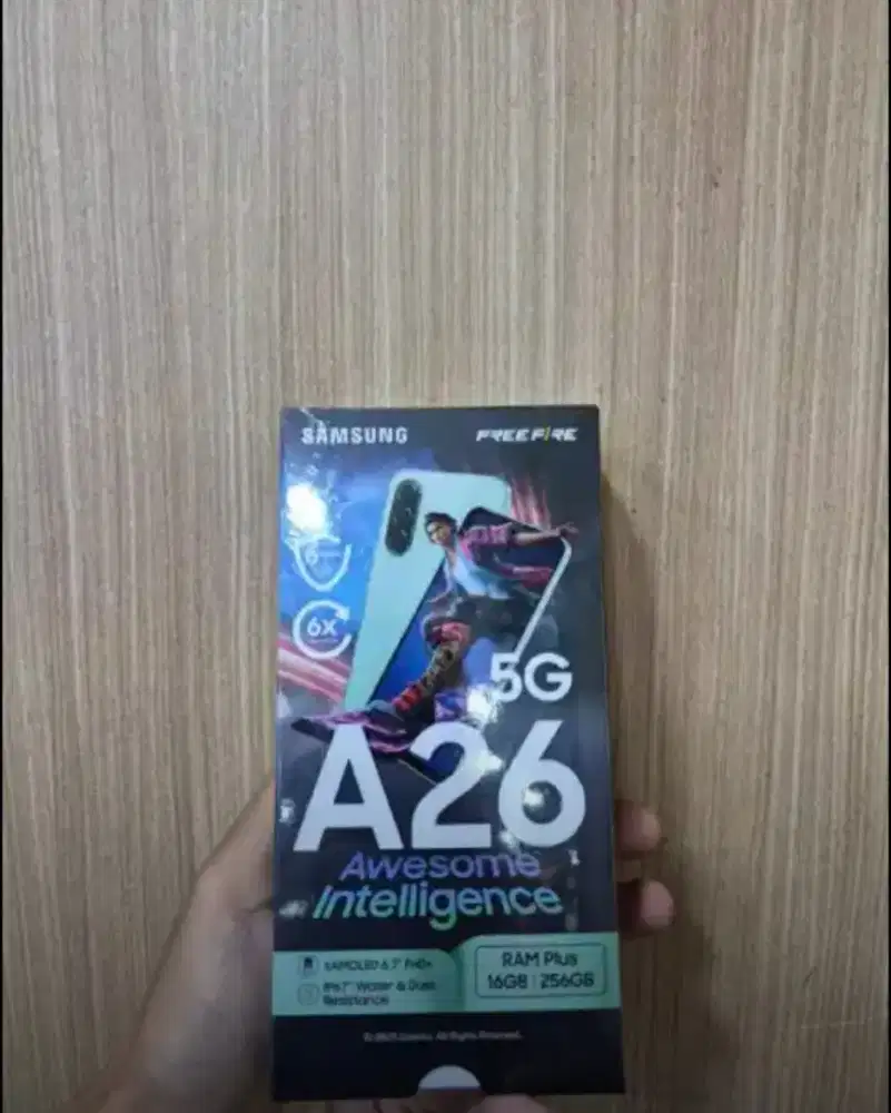 Samsung galaxy A265G  256GB  SEGEL BOX NEW RESMI