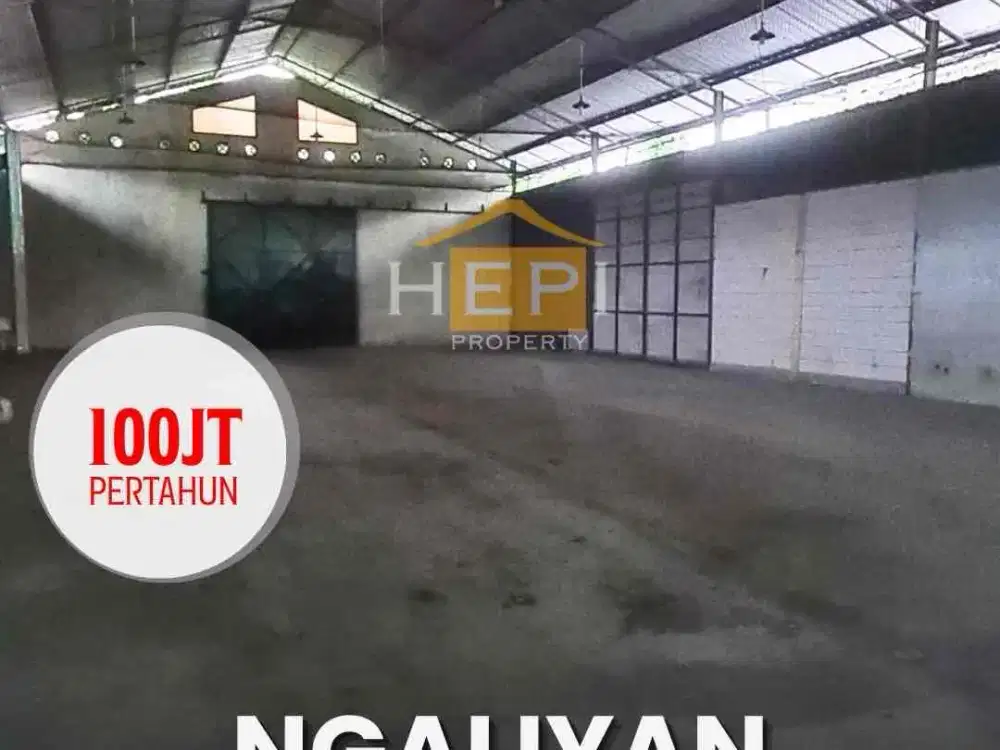 Disewakan Gudang Di Ngaliyan Semarang Barat