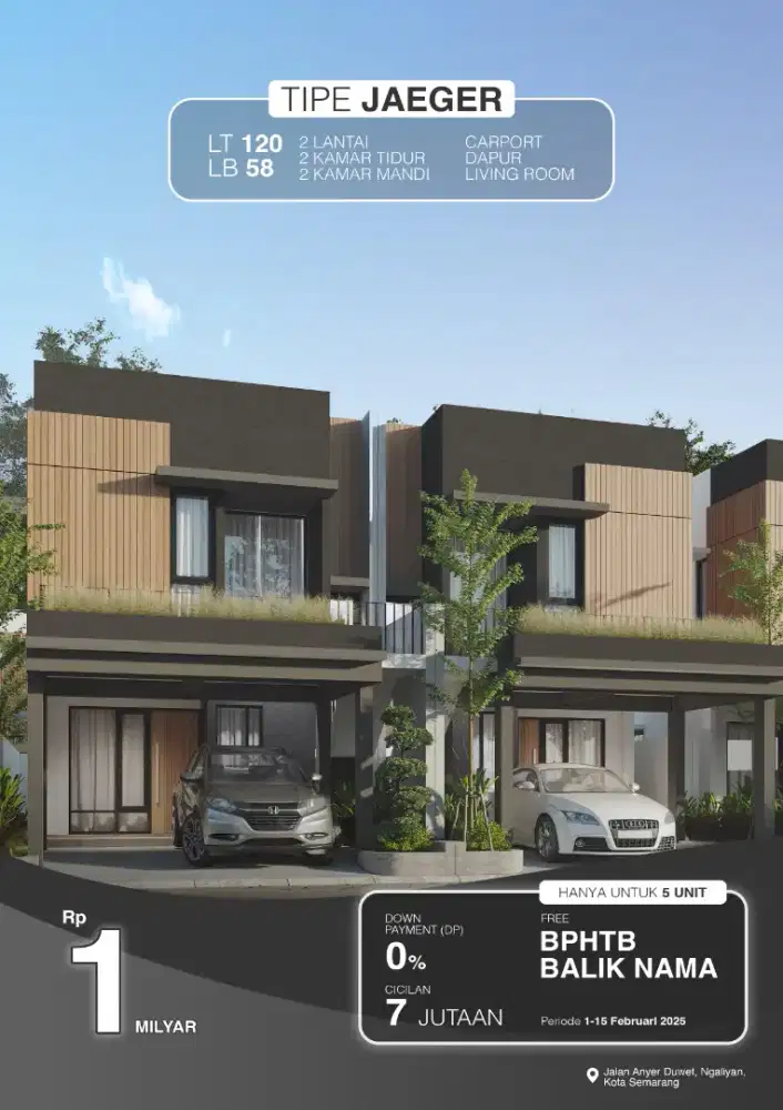 Rumah mewah cicilan 6 jutaan