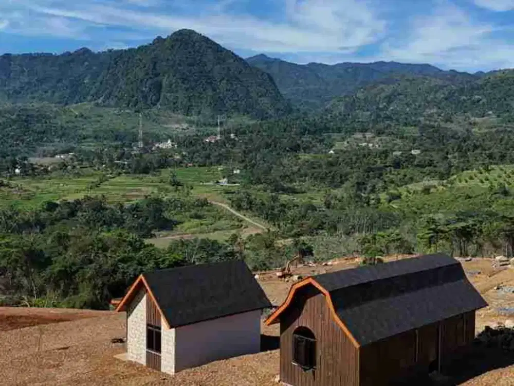 Dijual Tanah Kavling Siap Bangun SHM View Gunung Hanjawong Dekat Jkt