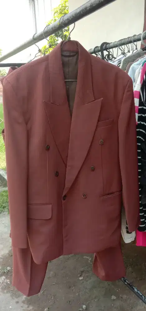 Jas Pria Lengkap Rompi