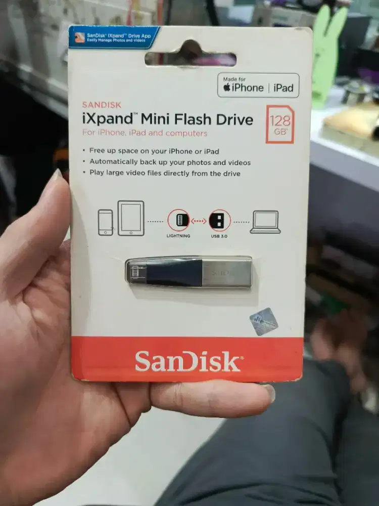 sandisk 128gb otg usb iphone