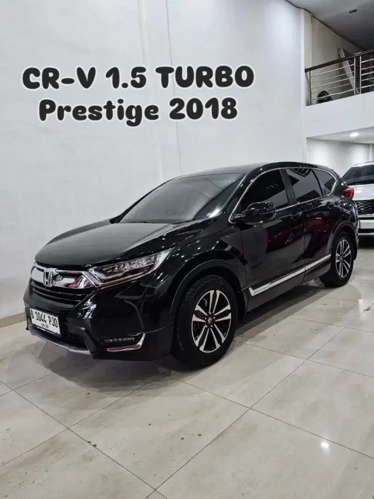 WAJIB BELI‼️ CR-V 1.5 Turbo PRESTIGE CVT 2018 / 2019 Hitam honda crv