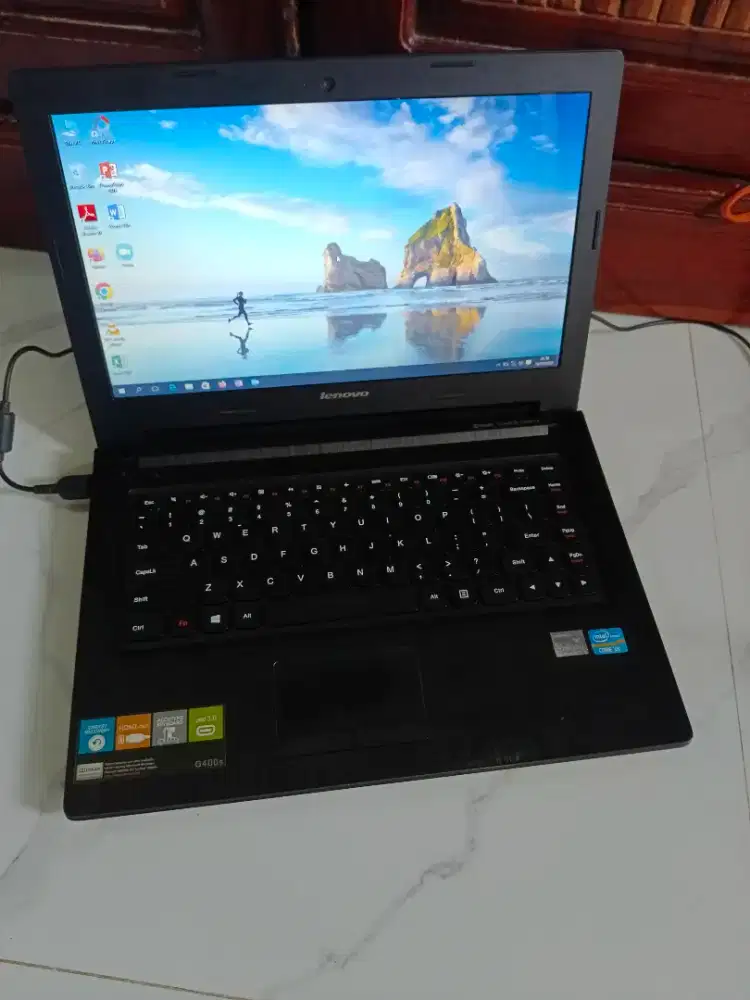 Laptop lenovo core i3 ram 4gb normal jozz siap pakai