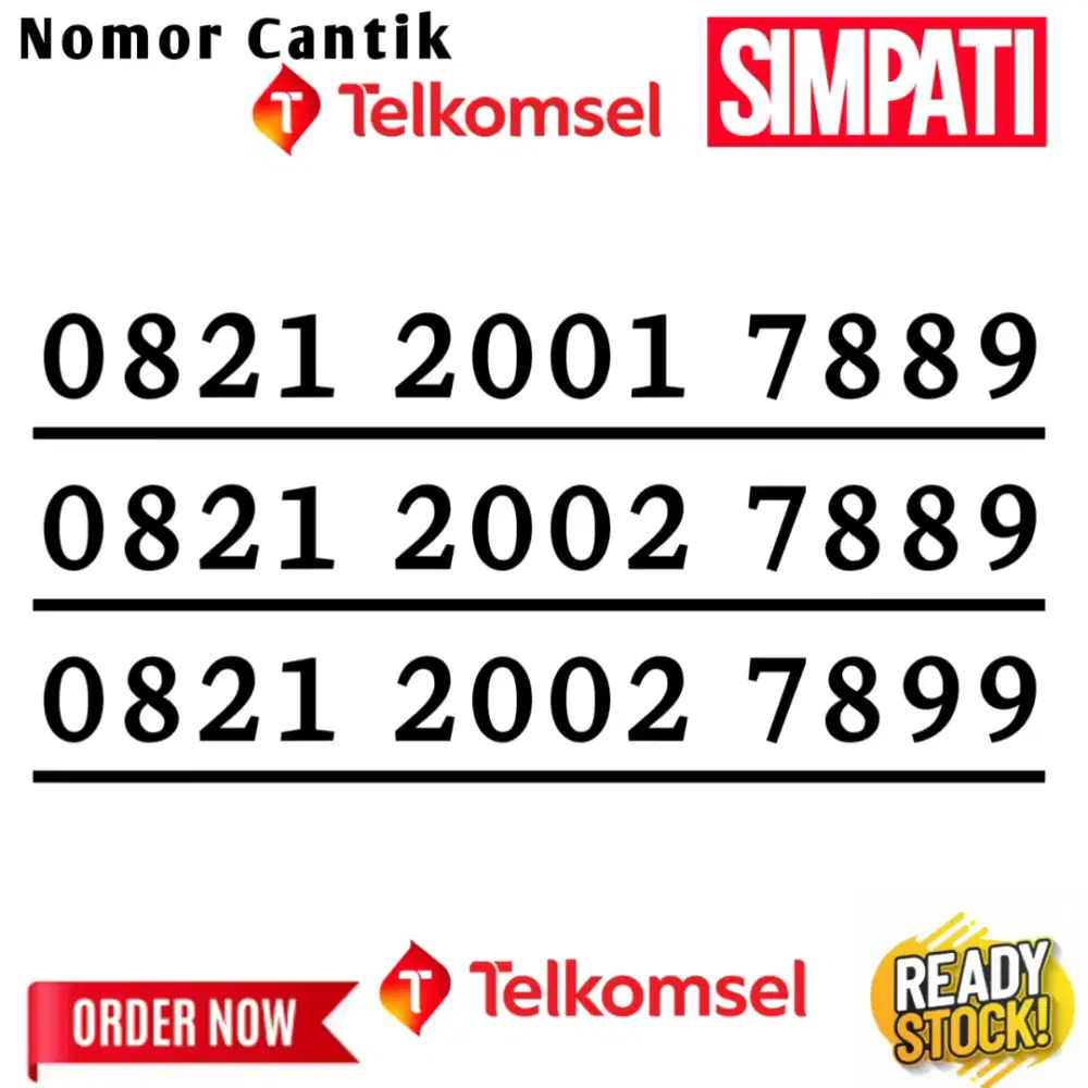 NOMOR CANTIK TELKOMSEL 7899 7889