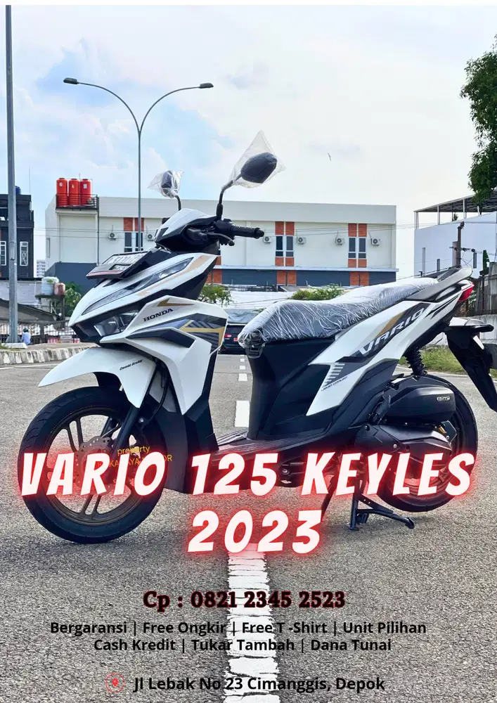 Cash Kredit VARIO 125 KEYLESS 2023 Barang Gress