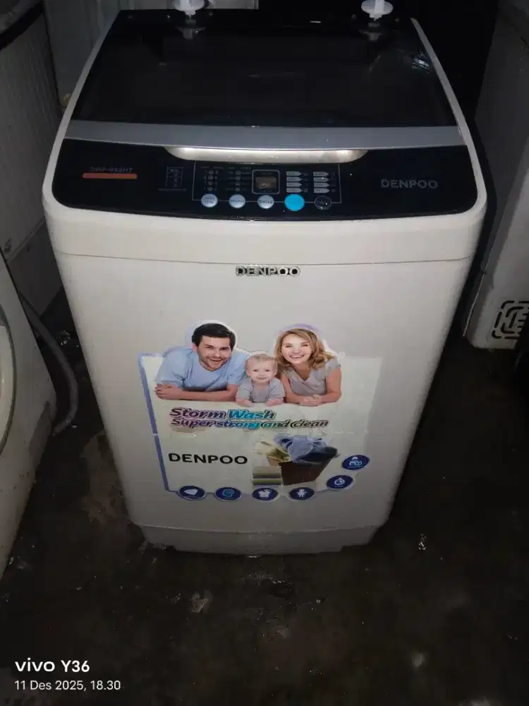 Di jual cepat medin cuci top loading manual denpo 9.3kg