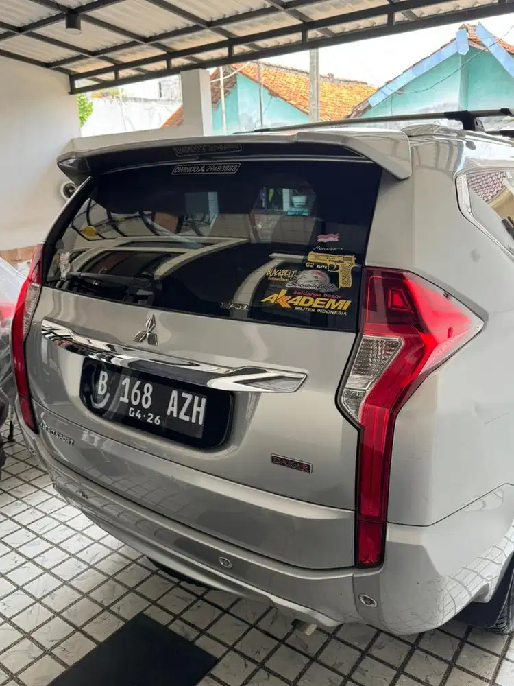 di jual pajero dakar 2016 kondisi full ori rawatan mitsubshi recod