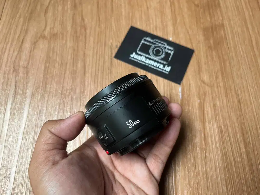 CANON EF 50MM F1.8 II FULLSET MULUS MURAH