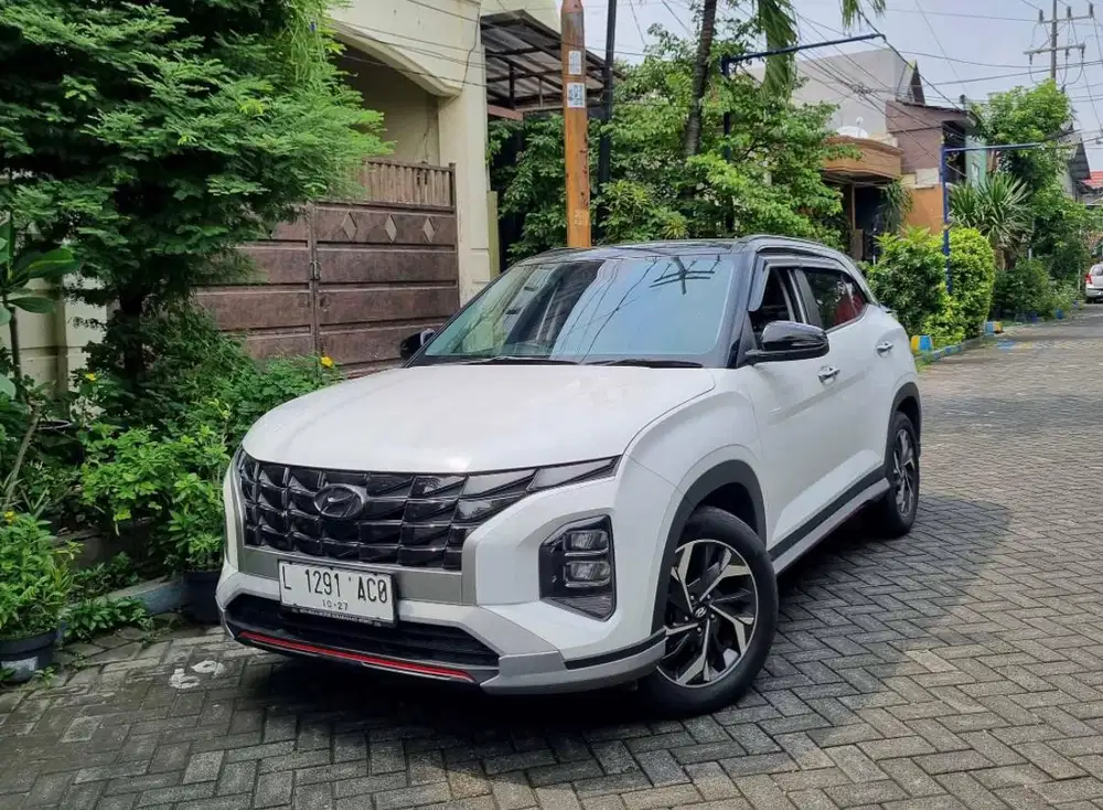 HYUNDAI CRETA 1.5 PRIME SOONROF 2022 PUTIH SURABAYA