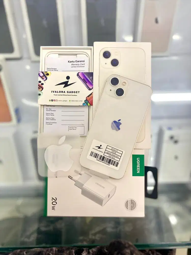 iPhone 13 128GB Digimap (Resmi Indo) White