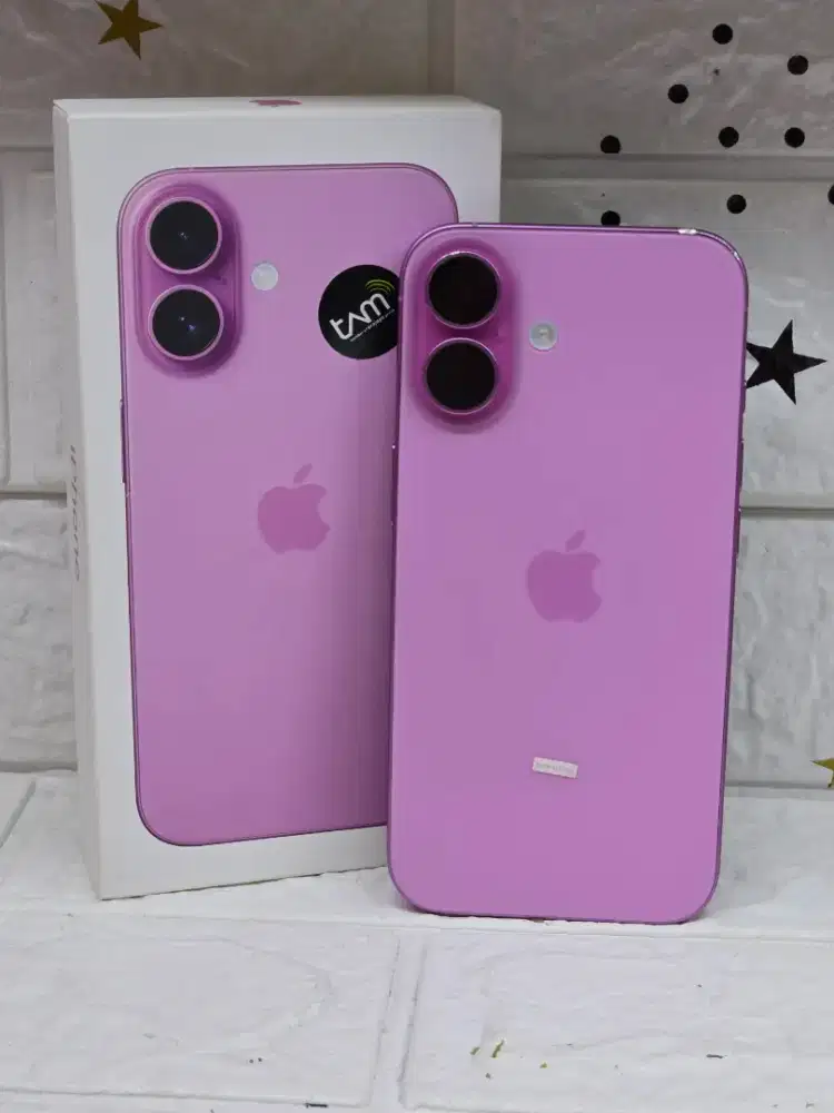 Iphone 16 128gb pink second resmi