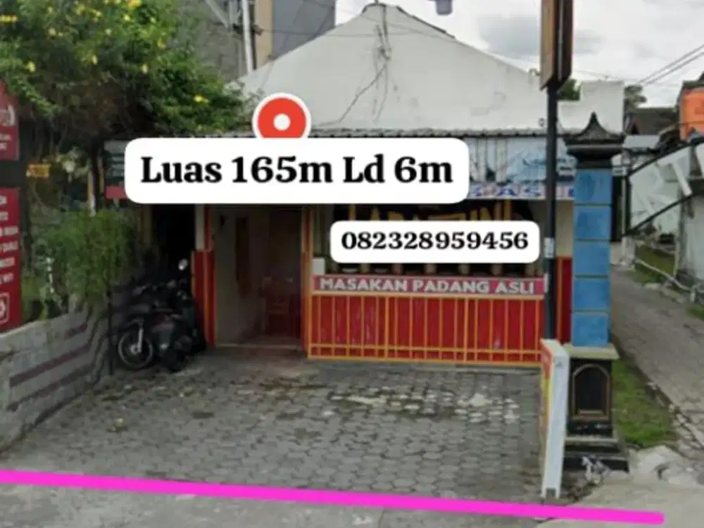 Rumah Usaha Murah Jl. Kaliurang Km 8