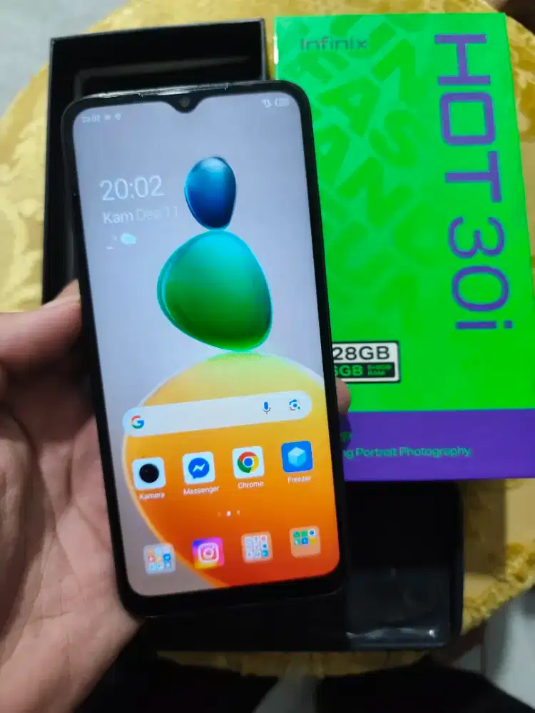 INFINIX HOT 30I 16/128 LENGKAP