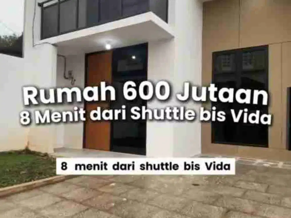 Rumah mezzanine Siap huni di Mustikajaya kota Bekasi 3 kamar tidur KPR tanpa DP strategis ke pintu tol Jatiasih Bekasi Timur, barat