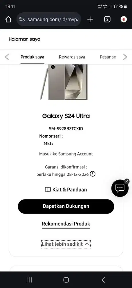Samsung S24 Ultra Hanya Buka Dus