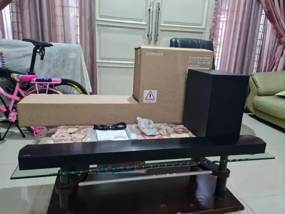 Soundbar samsung B650 fullset mulus