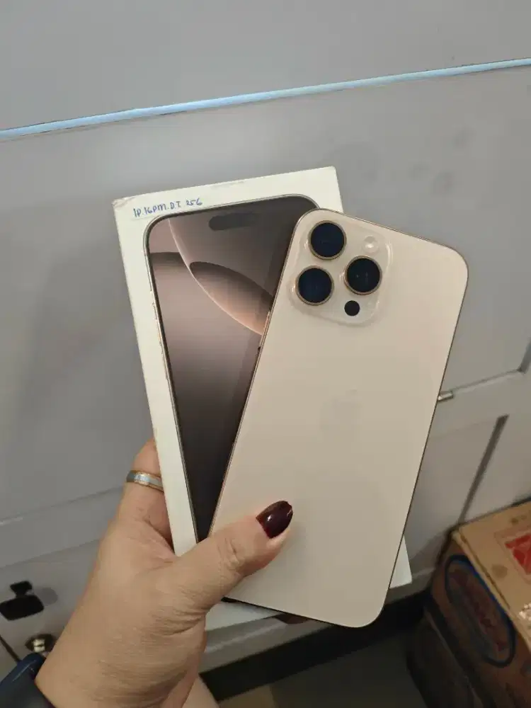 IPHONE 16 PRO MAX 256GB GARANSI IBOX PA/A
