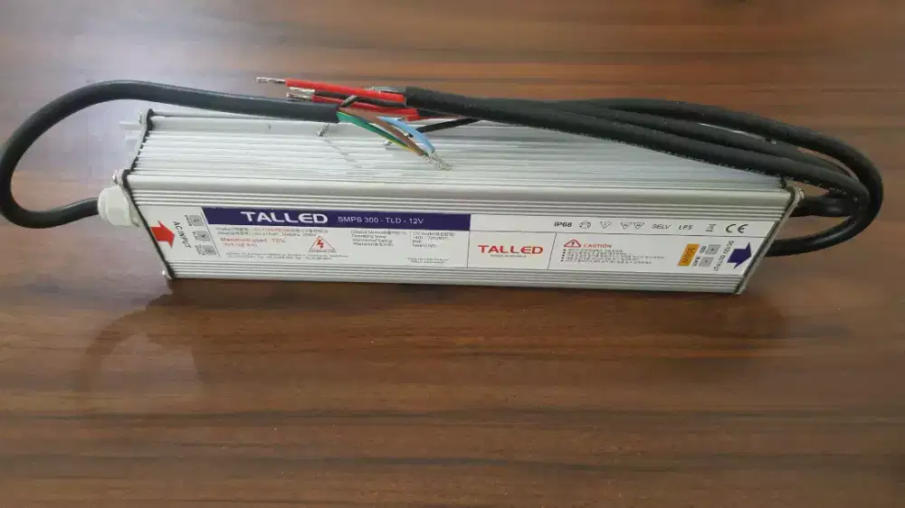 POWER SUPPLY TALLED WATERPROOF 12V - 300W