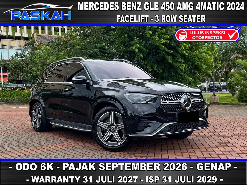 FACELIFT PAJAK=1TAHUN Mercedes BENZ GLE450 AMG 2024 GLE 450 AMG 2024