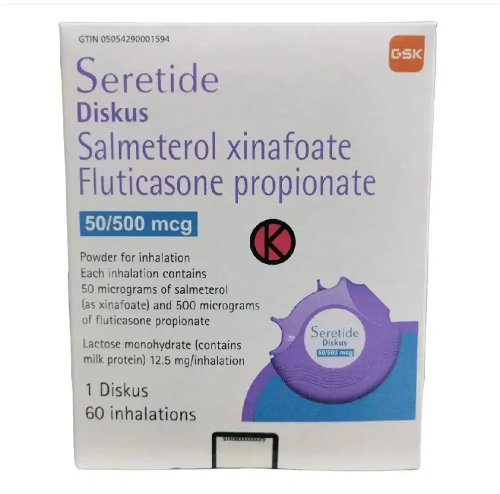 SERETIDE DISCUSS INHALATION 50/500 mcg