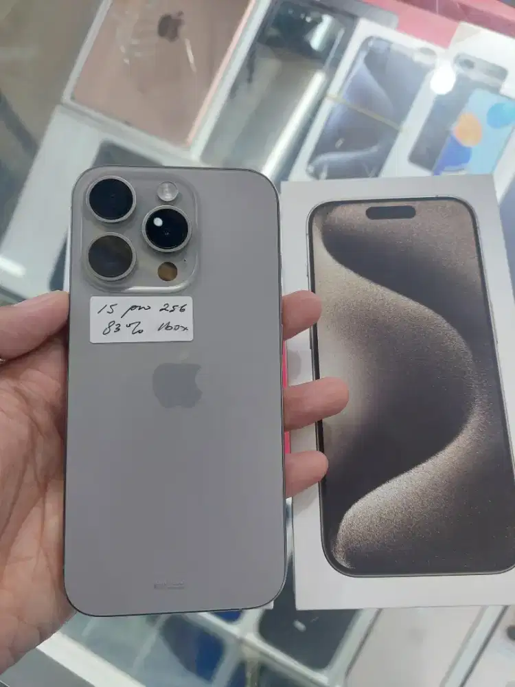 Iphone 15 Pro 256 Gb Second Resmi ibox