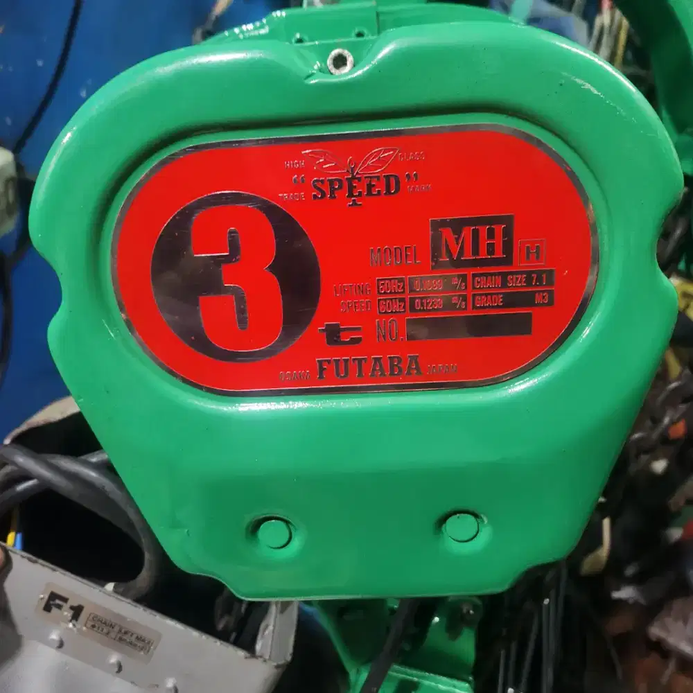 Chain hoist 3ton futaba made in japan