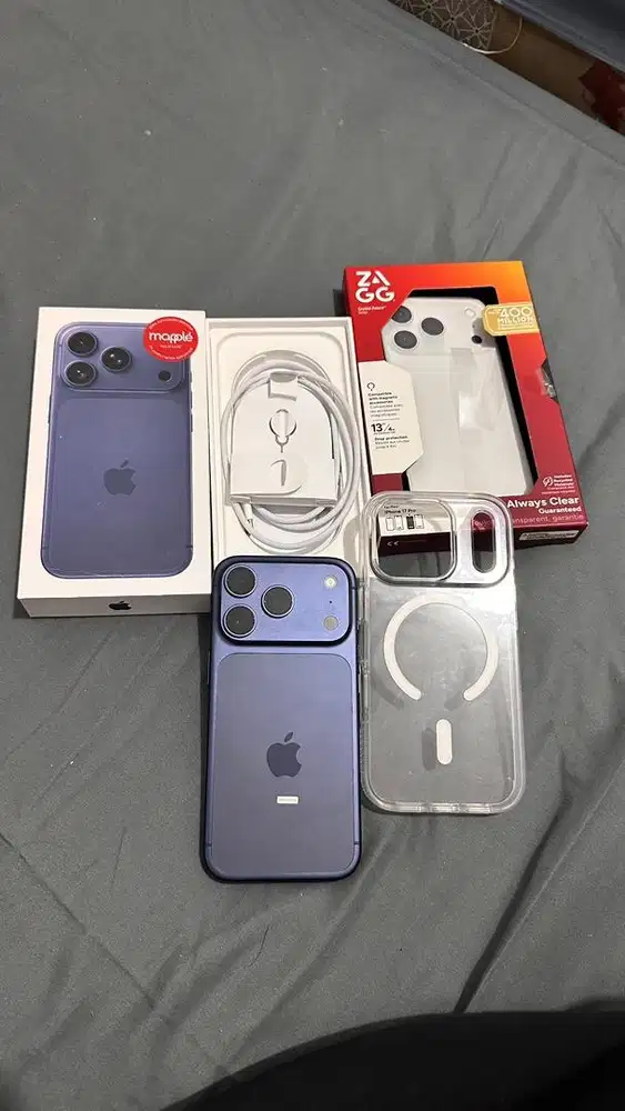 Iphone 17 pro 256 ibox buka dus