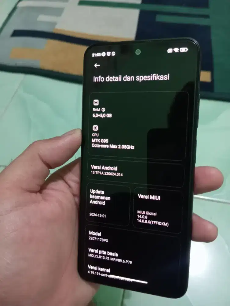 poco m5s 6+5 / 128 fullset