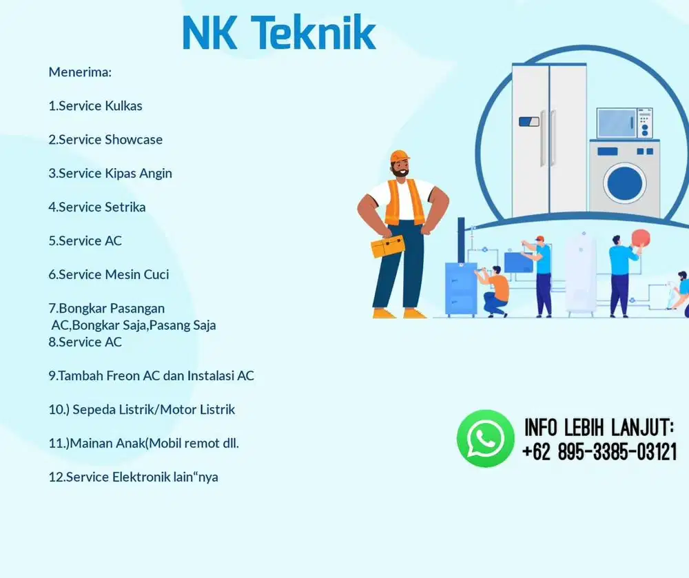 SERVICE AC DAN ELEKTRONIK
