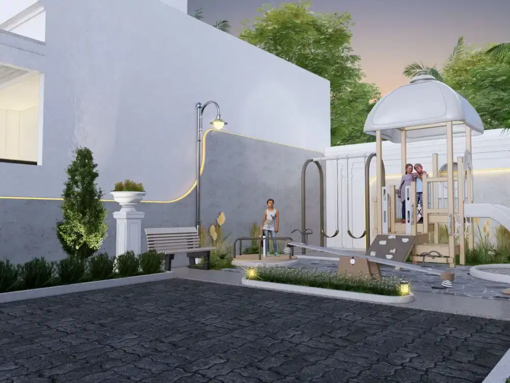 DIJUAL RUMAH MEWAH ONE GATE SYSTEM DI JOGJA BARAT