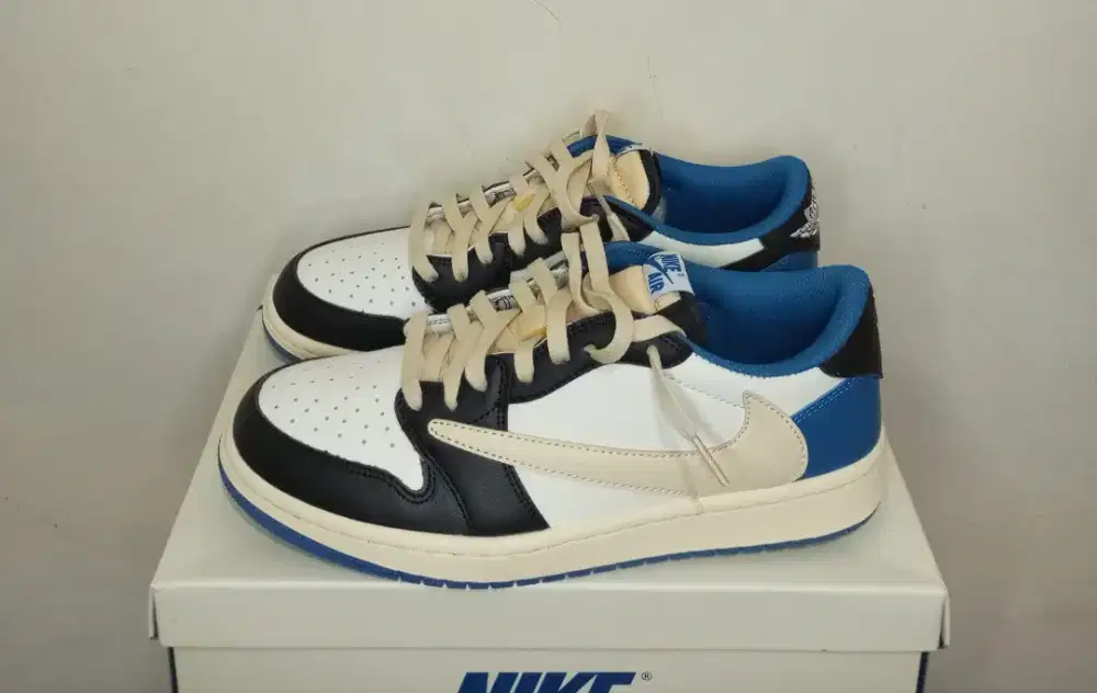 Jual Sepatu Basket Nike Air Jordan Low Travis Scott X Fragment