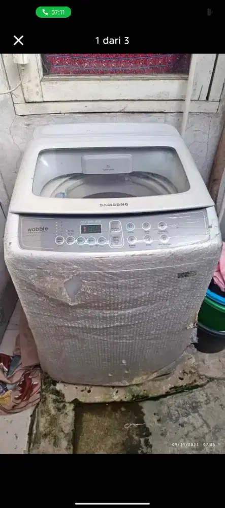 MESIN CUCI 1 TABUNG MERK SAMSUMG