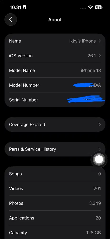 Iphone 13 128GB Digimap