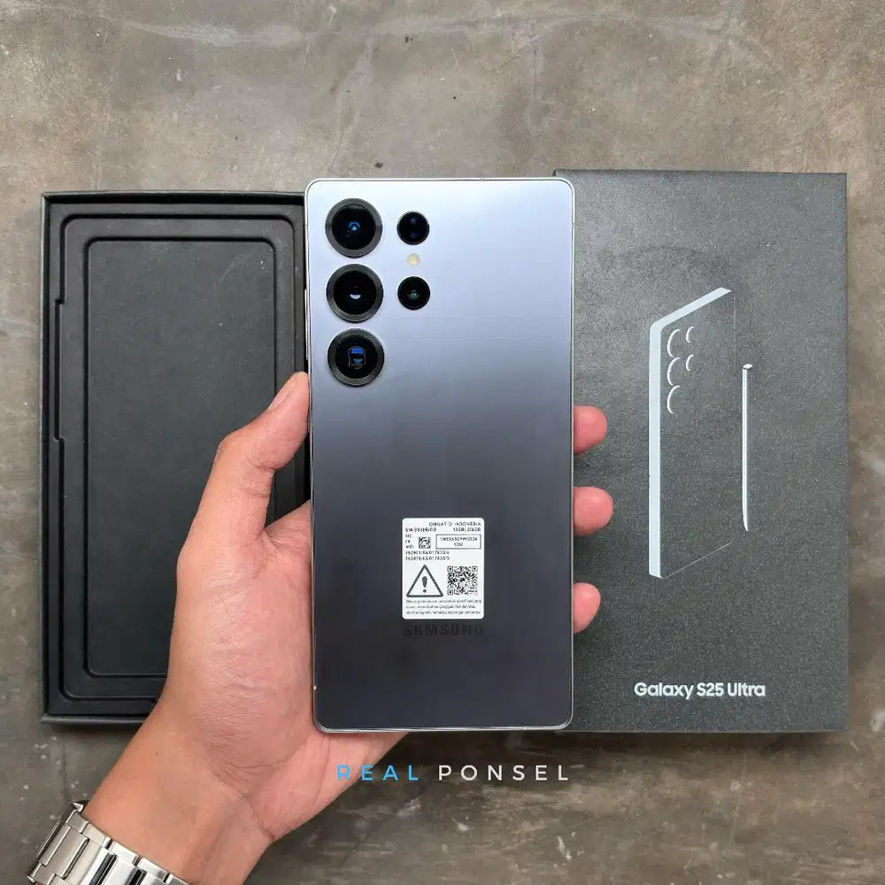 Samsung S25 Ultra 12/256 SEIN Garansi Juli 2026