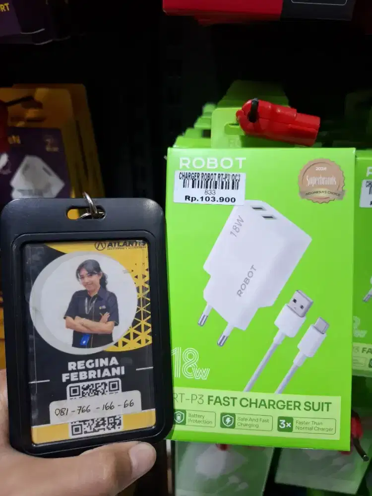 CHARGER ROBOT RT-P3 QC3 | ATLANTIS DAHSYAT