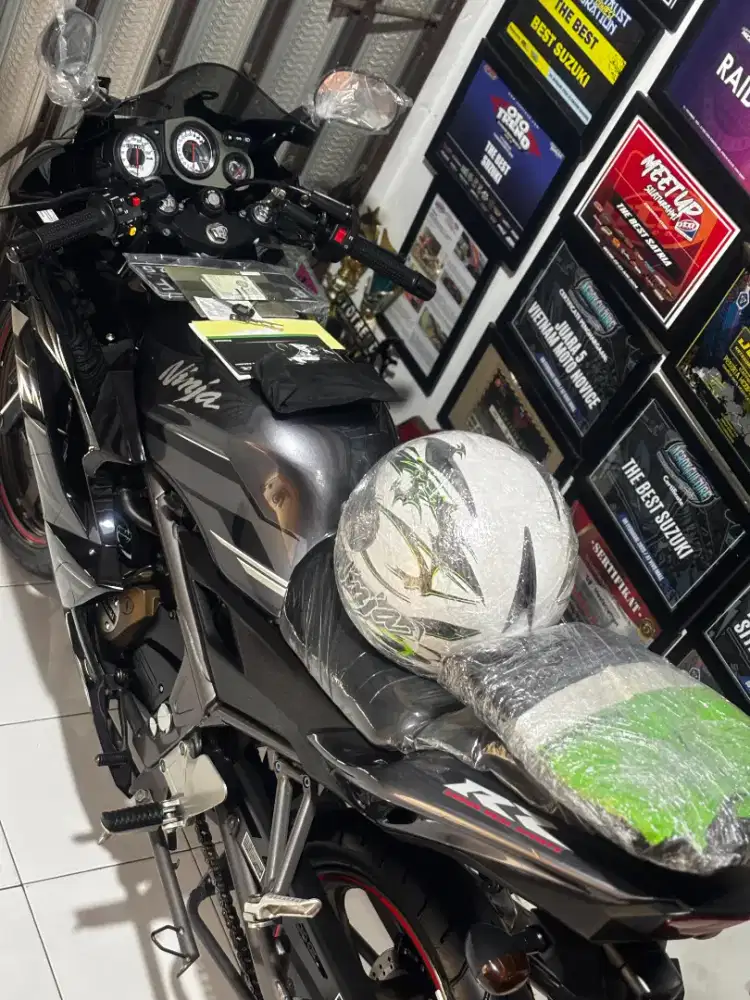 ninja rr new last edition silver low km istimewa