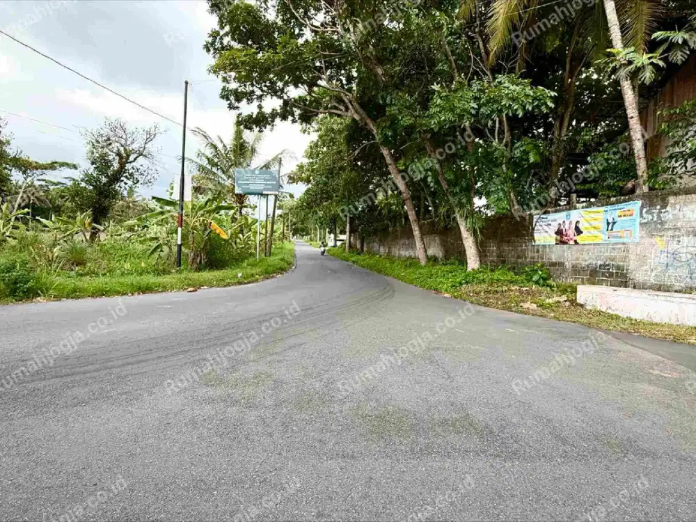 tanah termurah cocok untuk perumahan cluster jalan Kaliurang KM 13 area kampus UII