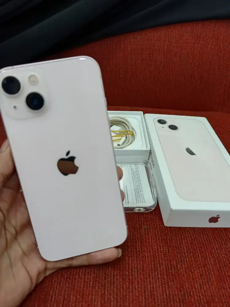 Iphone 13 128 ibox like new lengkap mulus garansi abis