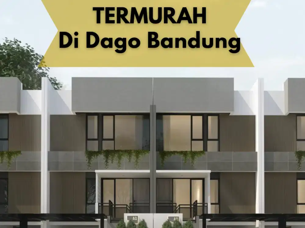Jual Rumah di DAGO Bandung Dekat kampus ITB MURAH BANGET