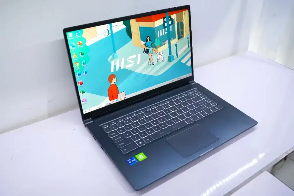 MSI MODERN 15 A11SBL.CORE i7-1165G7 GEN 11.Dual VGA GeForce MX450 2GB