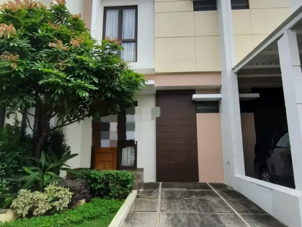 Rumah 2 lantai minimalis siap huni di cluster burgundy summarecon bekasi