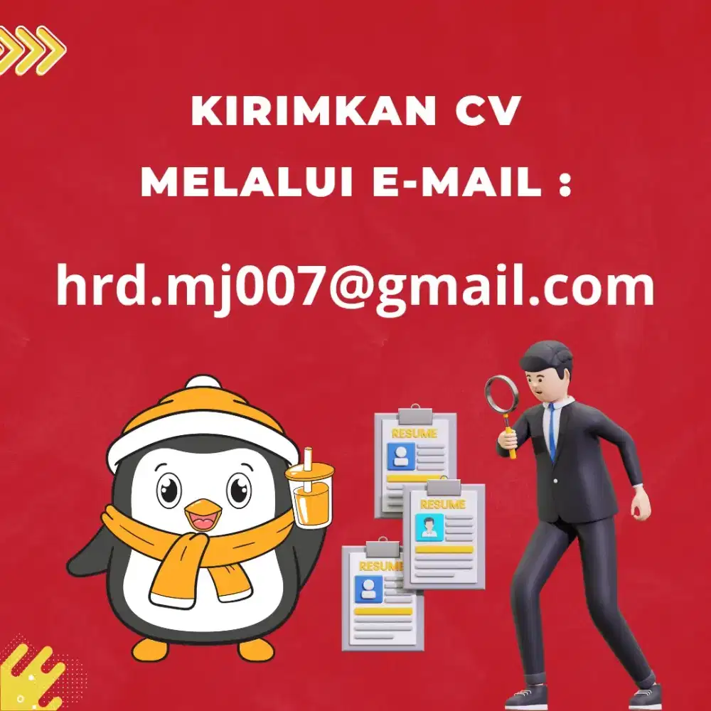 Dibutuhkan Segera Crew/Barista Ai-Cha Ice Cream & Tea