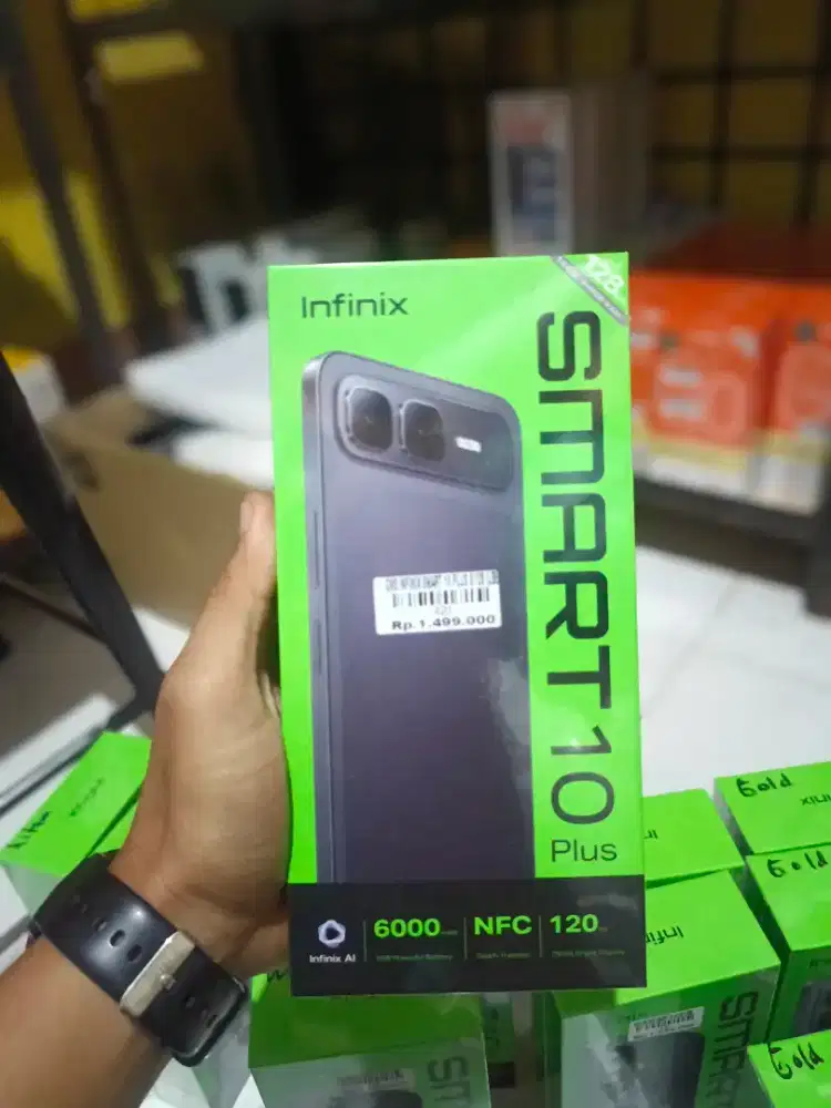 INFINIX SMART 10 PLUS 16/128GB 'ATLANTIS DAHSYAT'