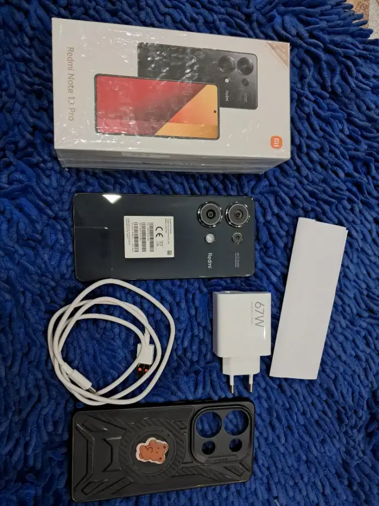 Redmi note 13 pro 4G 8/256 1bulan pakai mulus 100%