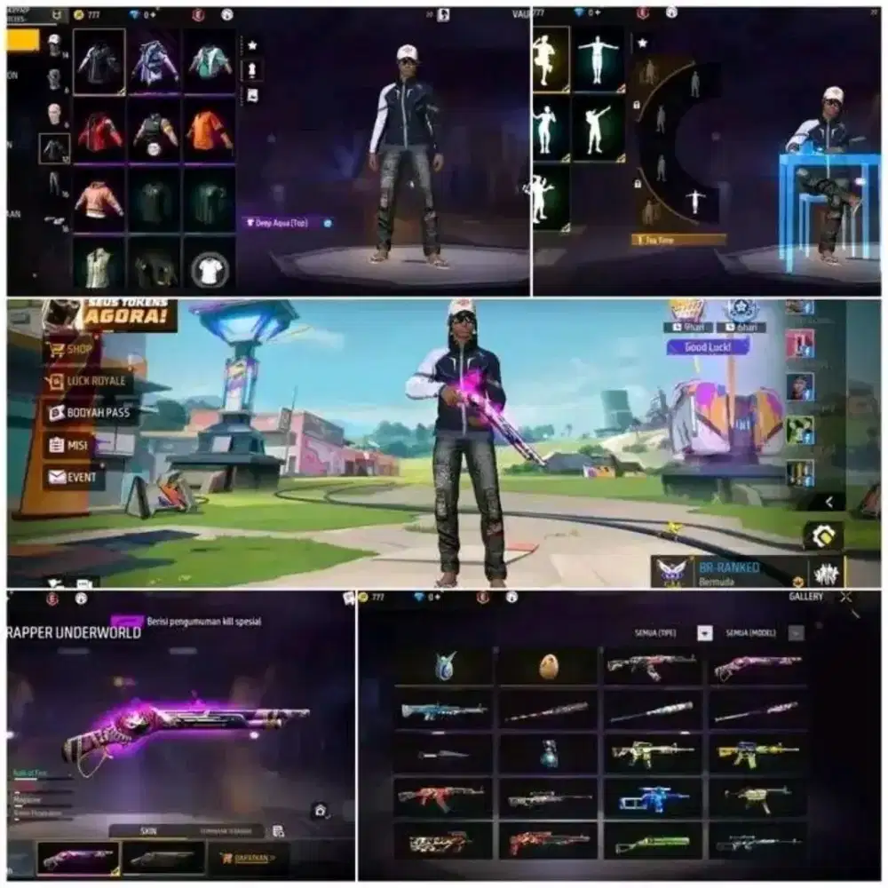 JUAL BELI AKUN FF AMANAH TERPERCAYA PROSES CEPAT BUKA 24 JAM