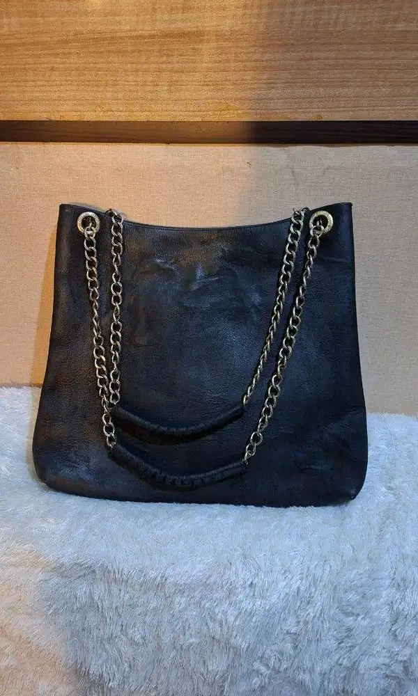Shoulder Bag Wanita Vintage Timeless CC Tote Chanel